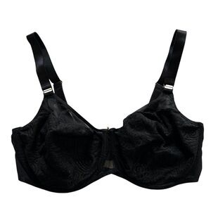 Chantelle Lace Underwire Bra Black Size 36DDDD